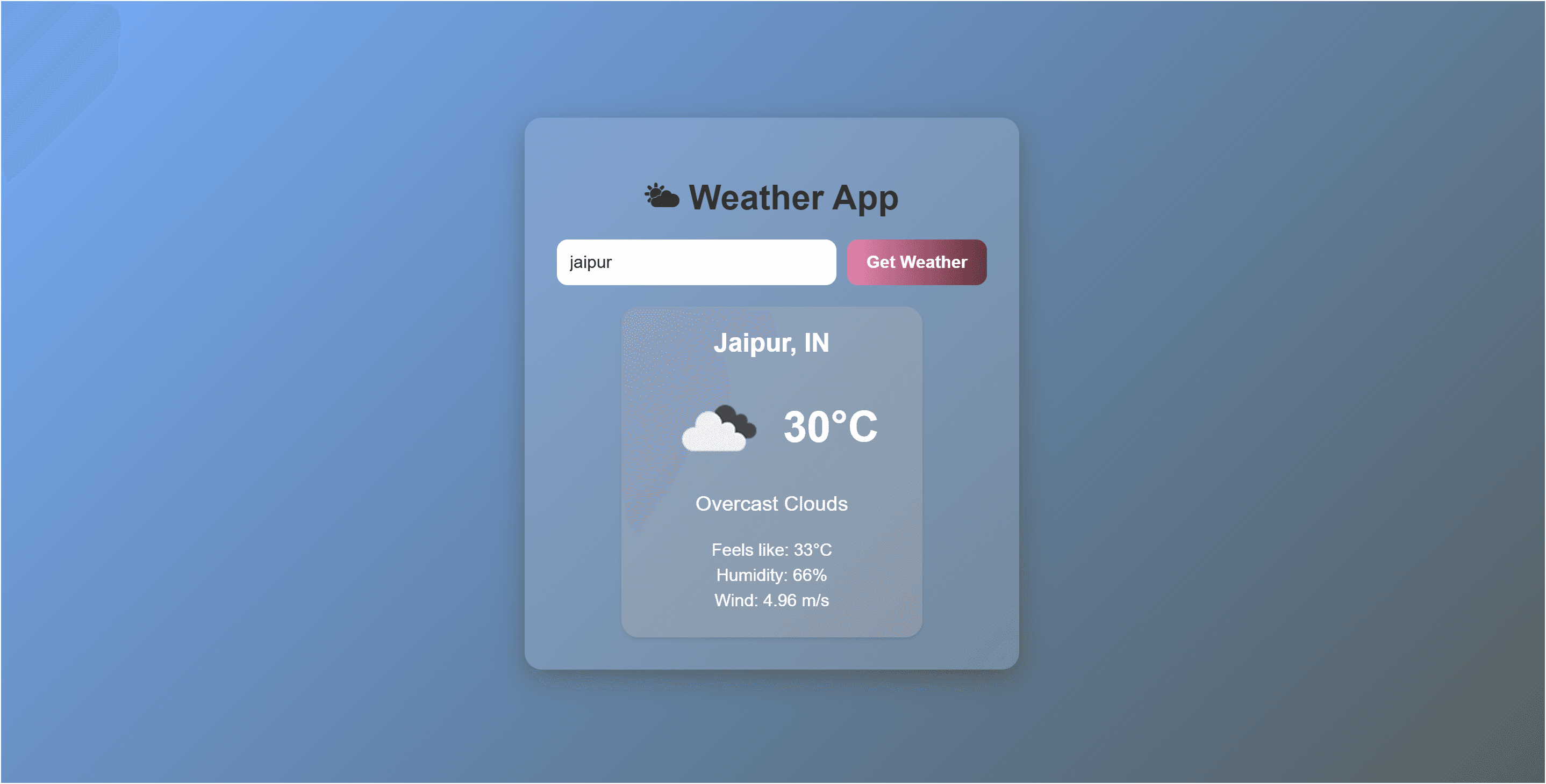 Weather App